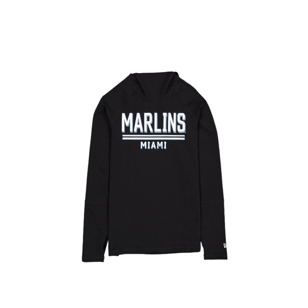 New Era Miami Marlins Balaclava Hoodie - Size XXL
